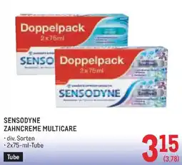 Metro Sensodyne zahncreme multicare Angebot