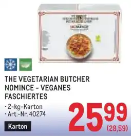 Metro The vegetarian butcher nomince veganes faschiertes Angebot