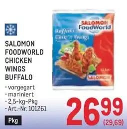 Metro Salomon foodworld chicken wings buffalo Angebot