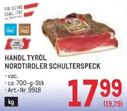Metro Handl tyrol nordtiroler schulterspeck Angebot