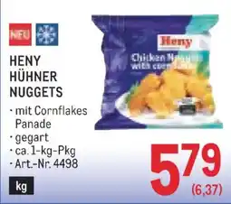Metro Heny hühner nuggets Angebot