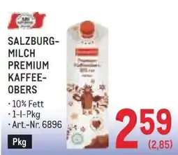 Metro Salzburg milch premium kaffee obers Angebot