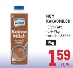 Metro Nöm kakaomilch Angebot