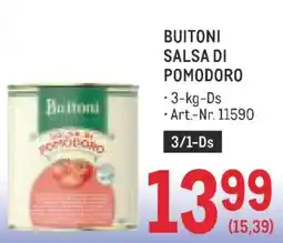 Metro Buitoni salsa di pomodoro Angebot