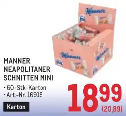 Metro Manner neapolitaner schnitten mini Angebot