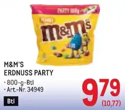 Metro M&ms erdnuss party Angebot