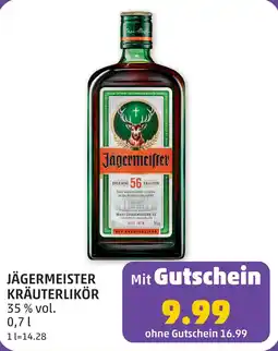 PENNY Jägermeister kräuterlikör Angebot