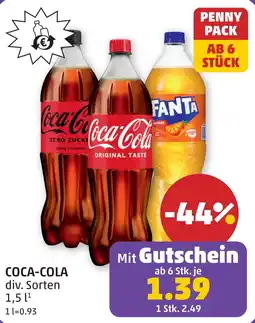 PENNY Coca cola Angebot