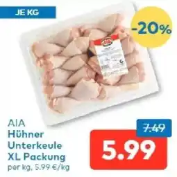 T&G Aia hühner unterkeule xl packung Angebot