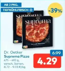 T&G Dr. Oetker Suprema Pizza Angebot