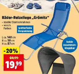 Thomas Philipps Bäder-Relaxliege Grömitz Angebot