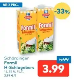 T&G Schärdinger Formil H-Schlagobers Angebot