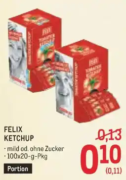 Metro Felix ketchup Angebot