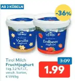 T&G Tirol milch fruchtjoghurt Angebot