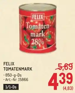 Metro Felix tomaten- mark Angebot