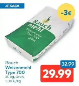 T&G Rauch Weizenmehl Type 700 Angebot