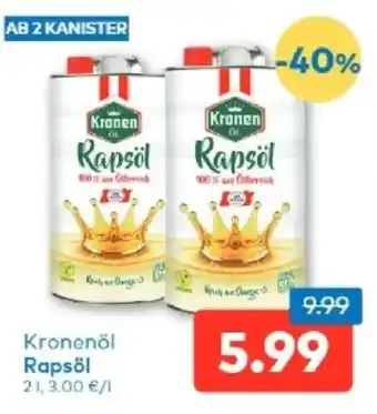 Kronenöl Rapsöl