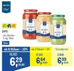 Metro Dips Angebot