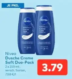 T&G Nivea dusche creme soft duo-pack Angebot