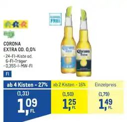 Metro Corona extra od. 0,0% Angebot