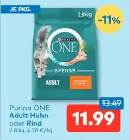 T&G Purina one adult huhn oder rind Angebot