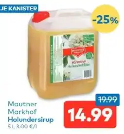 T&G Mautner markhof holundersirup Angebot