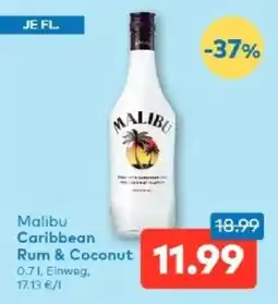 T&G Malibu caribbean rum & coconut Angebot