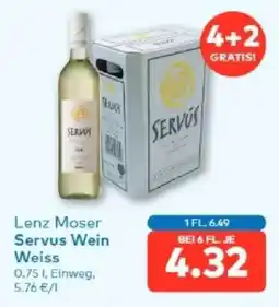 T&G Lenz moser servus wein Angebot