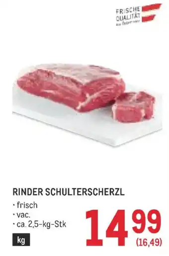 Metro Rinder schulterscherzl Angebot