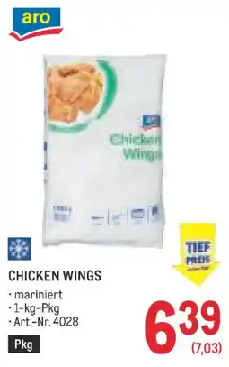 Metro Chicken wings Angebot