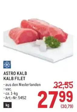 Metro Astro kalb kalb filet Angebot