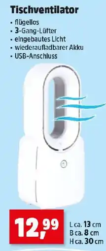 Thomas Philipps Tischventilator Angebot