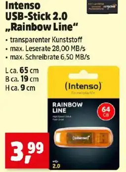 Thomas Philipps Intenso USB-Stick 2.0 Rainbow Line Angebot