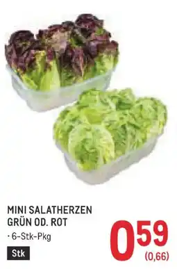 Metro Mini salatherzen grün od. rot Angebot