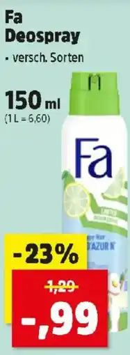 Thomas Philipps Fa Deospray Angebot