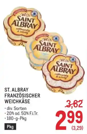 Metro St. albray französischer weichkäse Angebot