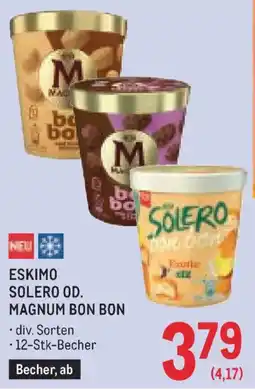 Metro Eskimo solero od. magnum bon bon Angebot