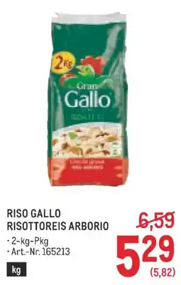 Metro Riso gallo risottoreis arborio Angebot