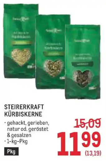 Metro Steirerkraft kürbiskerne Angebot