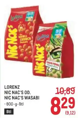 Metro Lorenz nic nac's od. nic nac's wasabi Angebot