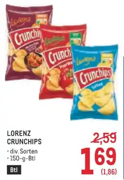 Metro Lorenz crunchips Angebot