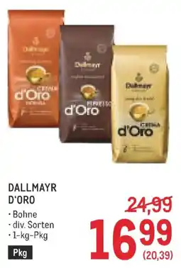 Metro Dallmayr d'oro Angebot