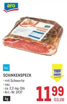 Metro Schinkenspeck Angebot