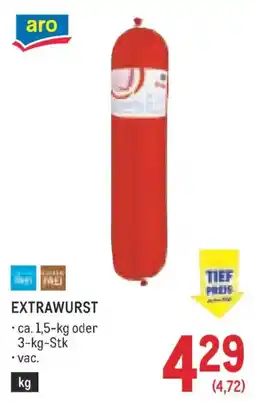 Metro Extrawurst Angebot