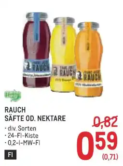 Metro Rauch säfte od. nektare Angebot