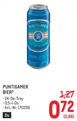 Metro Puntigamer bier Angebot