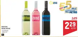 Metro Winvino meine weine Angebot