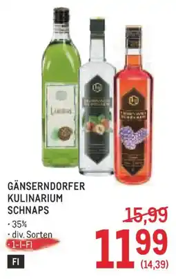 Metro Gänserndorfer kulinarium schnaps Angebot