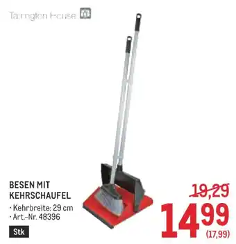Metro Besen mit kehrschaufel Angebot