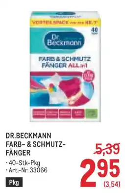 Metro Dr.beckmann farb- & schmutz- fänger Angebot